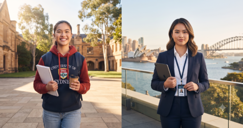 Student visa to PR Australia — graduate planning permanent residency pathway onshore