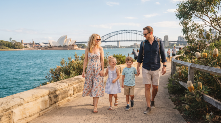 Family travelling to Australia together on a student visa, with a spouse and child included as secondary applicants